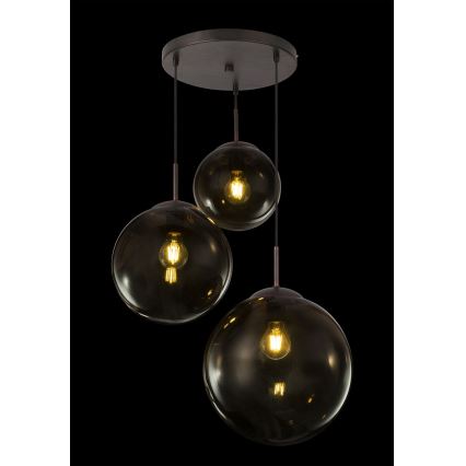 Globo - Suspension filaire 3xE27/40W/230V d. 51 cm