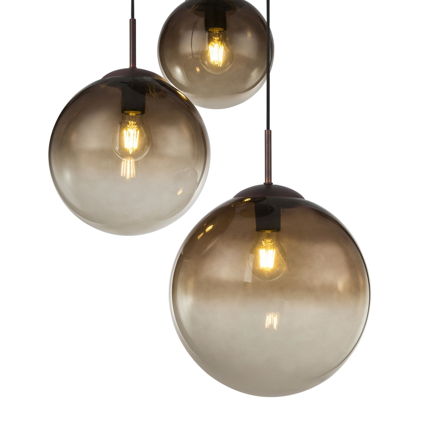 Globo - Suspension filaire 3xE27/40W/230V d. 51 cm