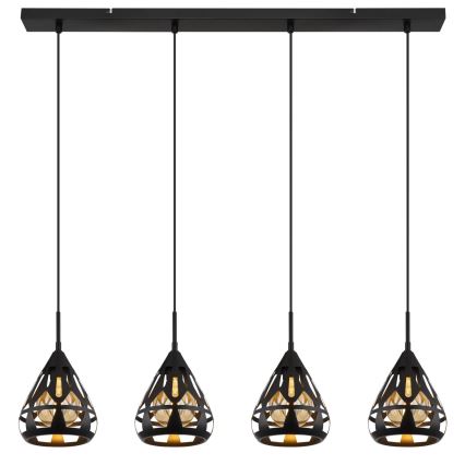 Globo - Suspension filaire 4xE27/40W/230V