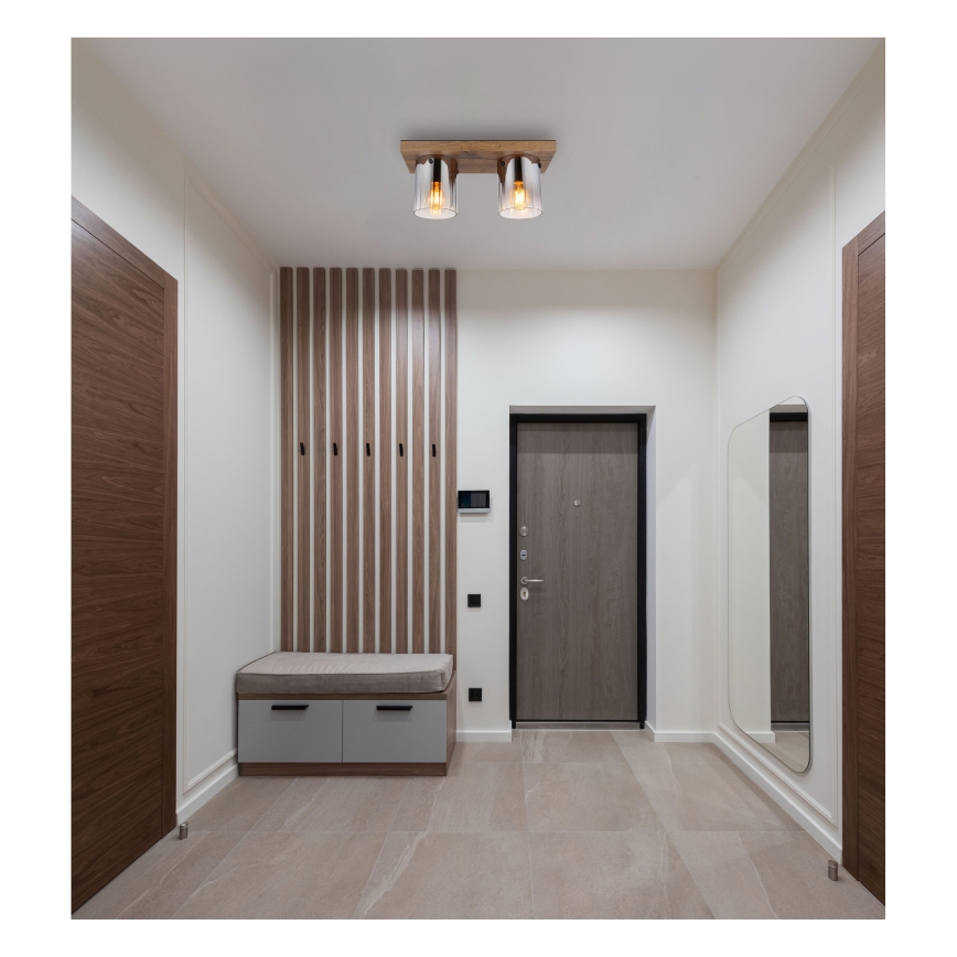 Globo - Plafonnier 2xE27/40W/230V