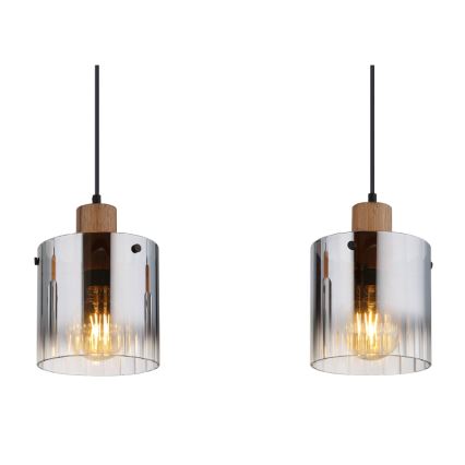 Globo - Suspension sur câble 3xE27/60W/230V
