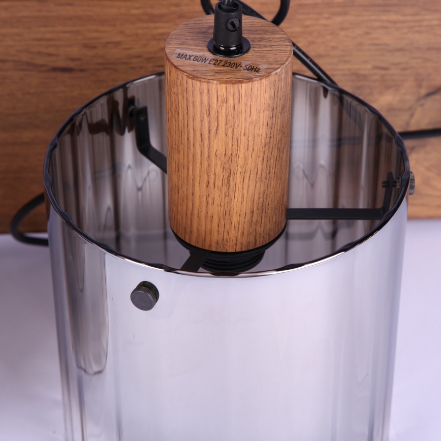 Globo - Suspension sur câble 3xE27/60W/230V