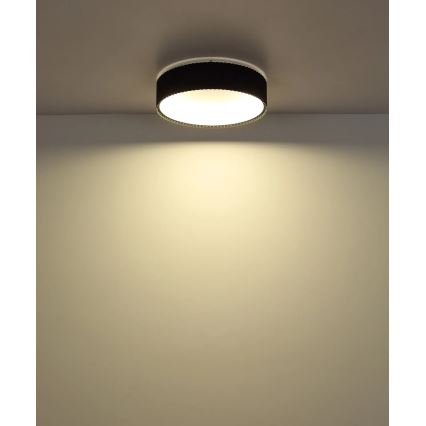 Globo - Plafonnier LED 45 W, 230 V, 2700/4000/6000 K, Ø 46 cm, noir