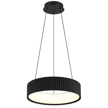 Globo - Suspension LED sur câble, 45 W, 230 V, 2700/4000/6000 K, Ø 46 cm, noire