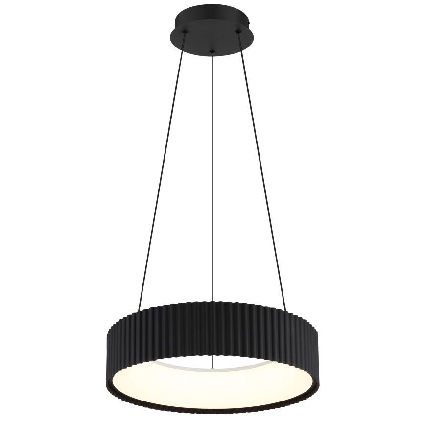 Globo - Suspension LED sur câble, 45 W, 230 V, 2700/4000/6000 K, Ø 46 cm, noire