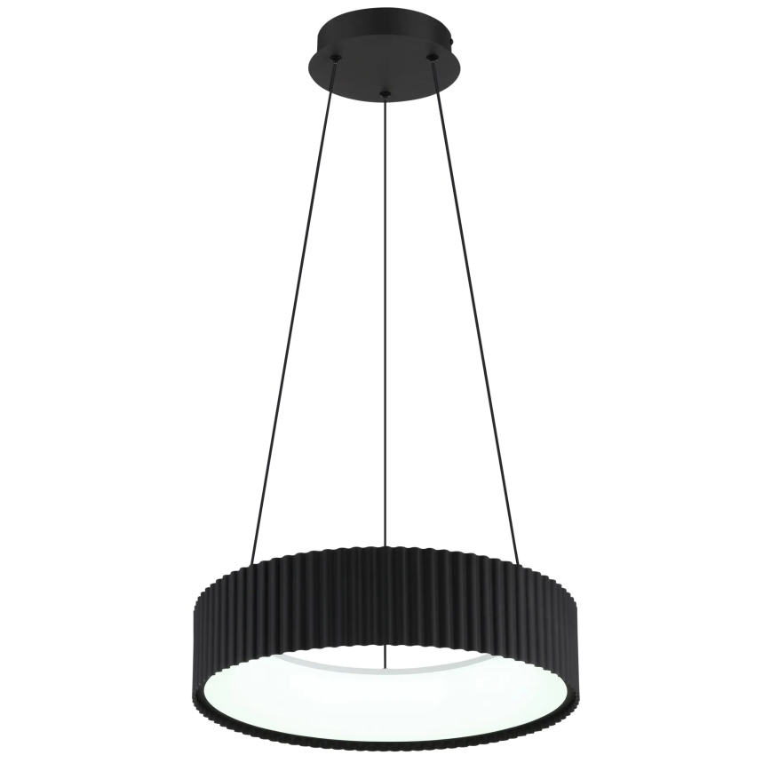Globo - Suspension LED sur câble, 45 W, 230 V, 2700/4000/6000 K, Ø 46 cm, noire
