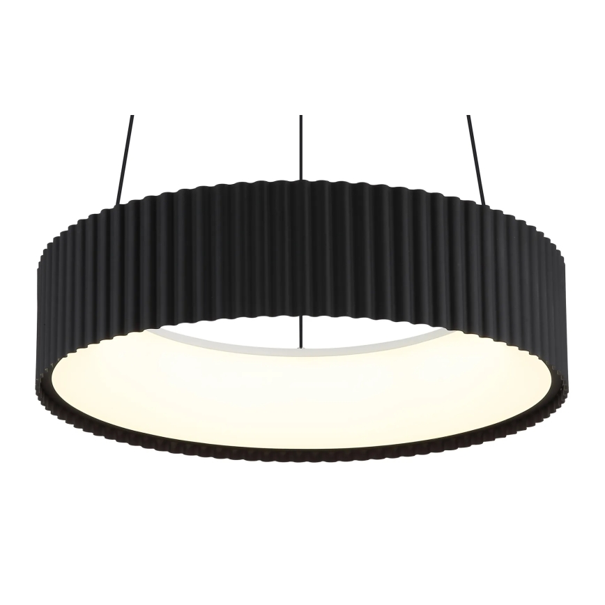 Globo - Suspension LED sur câble, 45 W, 230 V, 2700/4000/6000 K, Ø 46 cm, noire