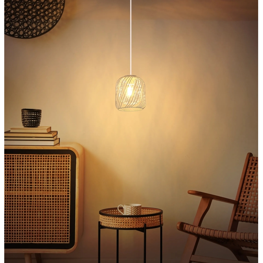 Globo - Suspension sur câble 1 x E27 / 40 W / 230 V, Ø 18 cm