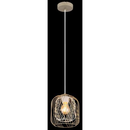 Globo - Suspension sur câble 1 x E27 / 40 W / 230 V, Ø 18 cm