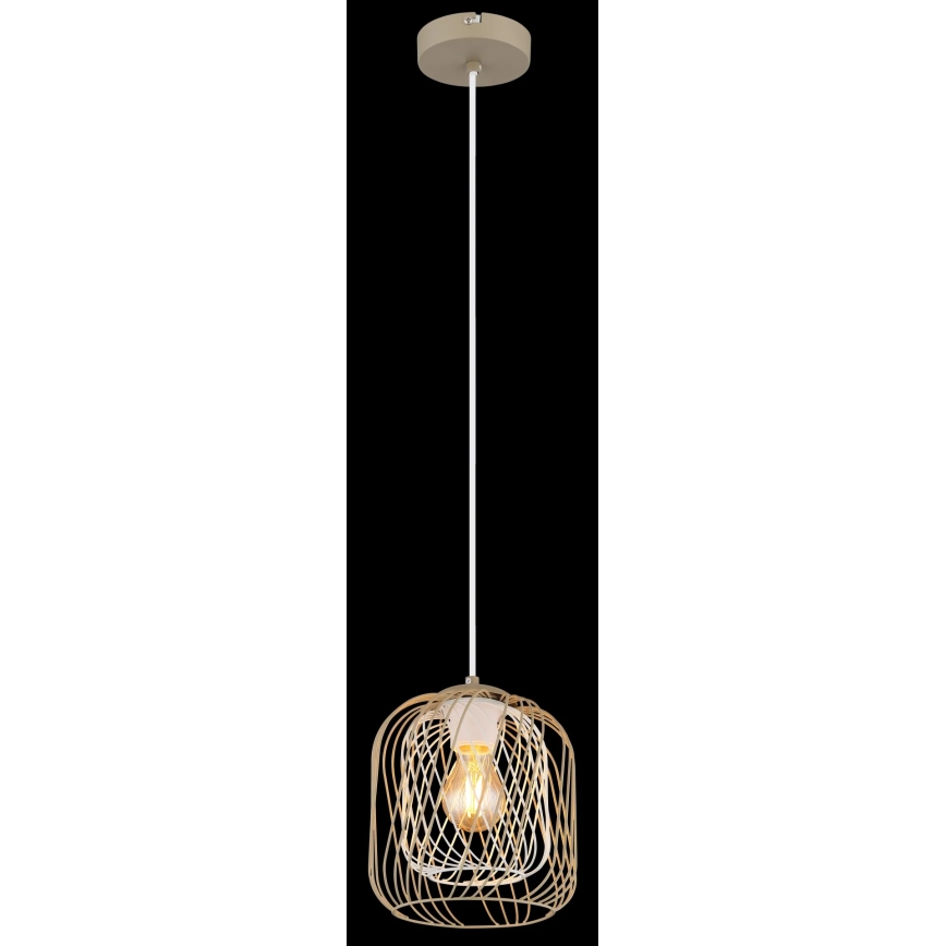 Globo - Suspension sur câble 1 x E27 / 40 W / 230 V, Ø 18 cm