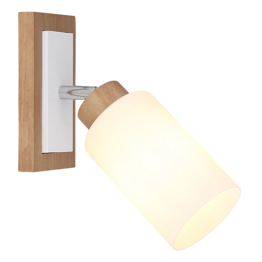 Globo - Applique murale orientable 1xE27/60W/230V beige/blanche