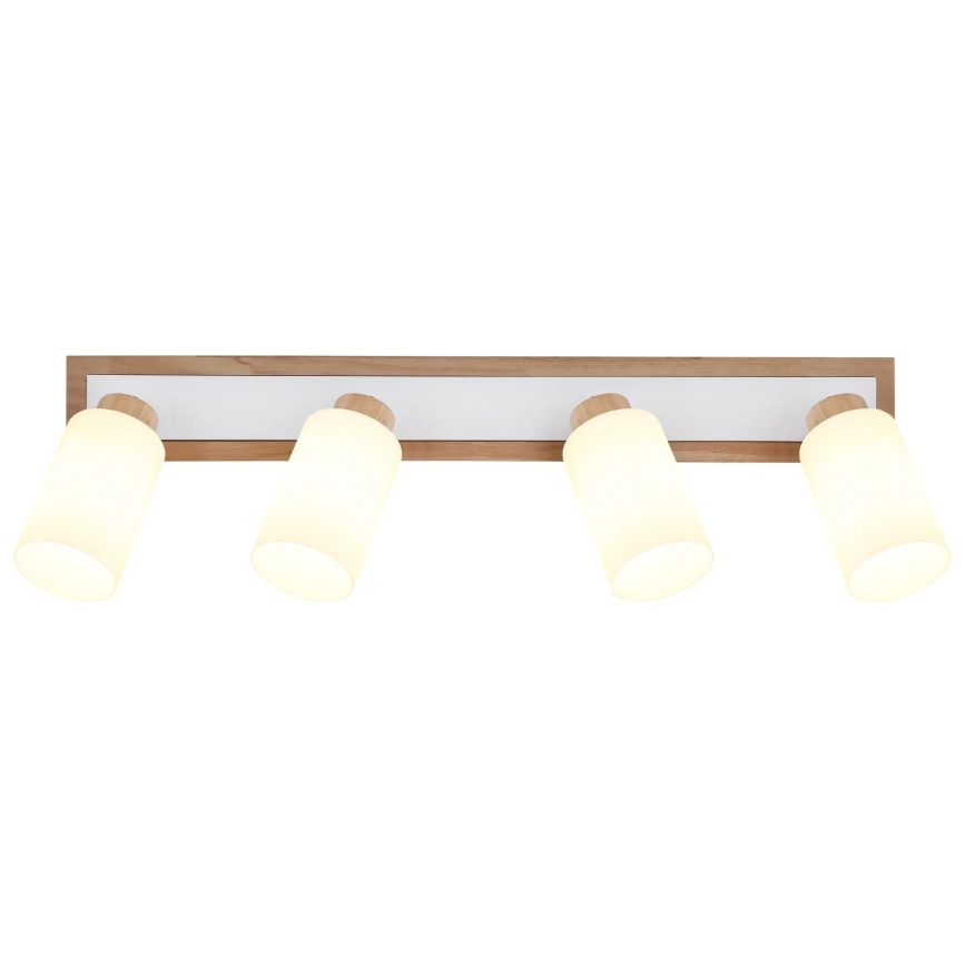 Globo - Luminaire à spots 4xE27/60W/230V beige/blanc