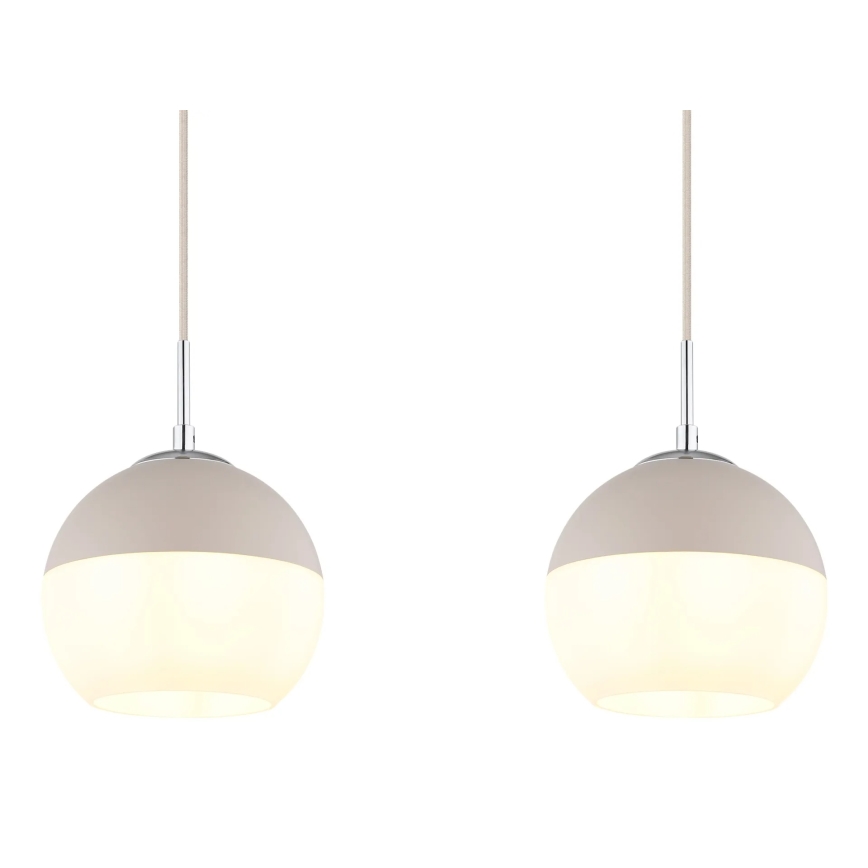 Globo - Suspension sur câble 3xE27/60W/230V