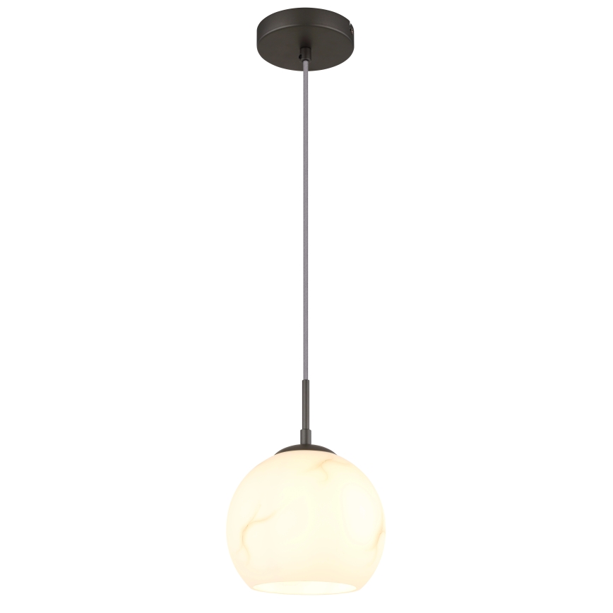 Globo - Suspension sur câble 1xE27/60W/230V Ø 20 cm