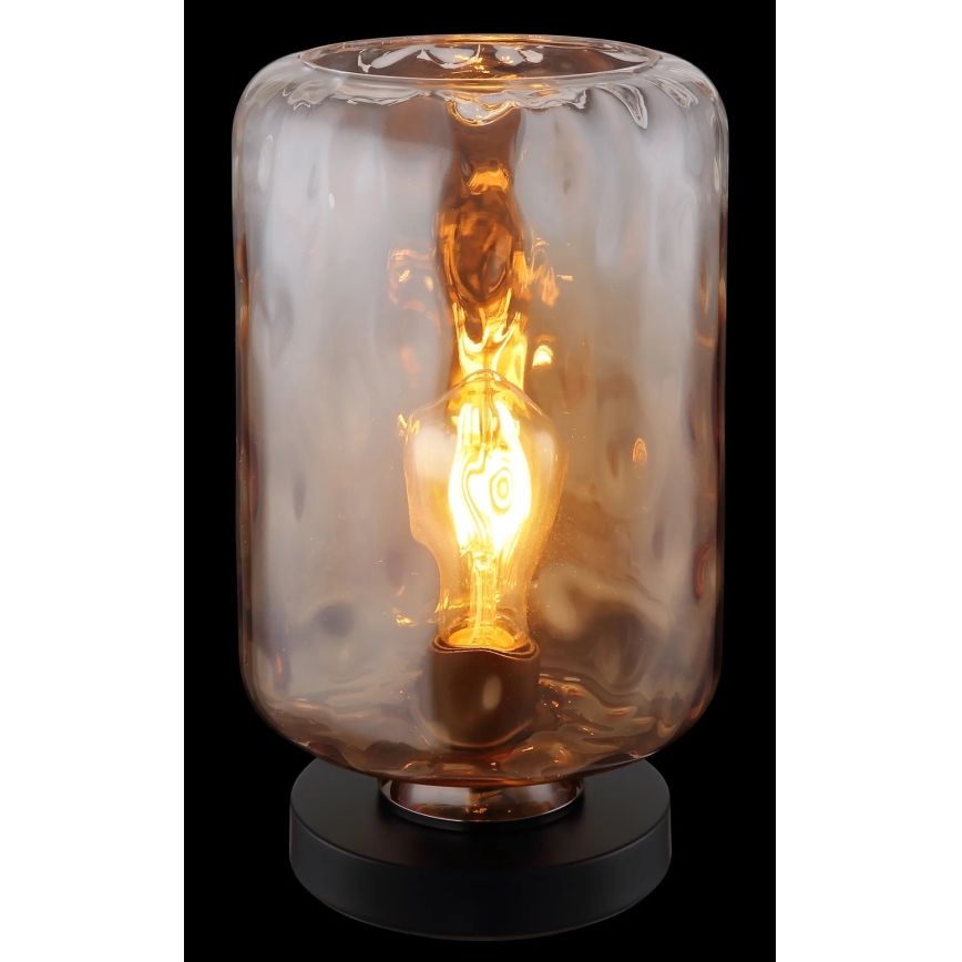 Globo - Lampe de table 1xE27/60W/230V marron