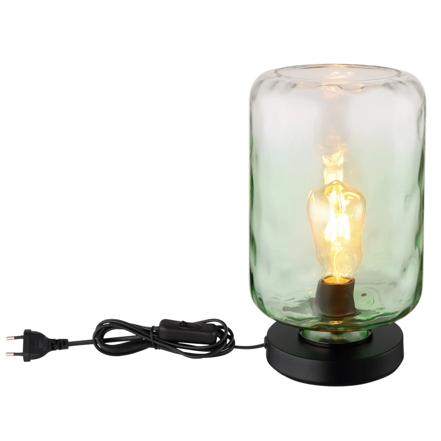 Globo - Lampe de table 1xE27/60W/230V vert