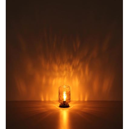 Globo - Lampe de table 1xE27/60W/230V gris