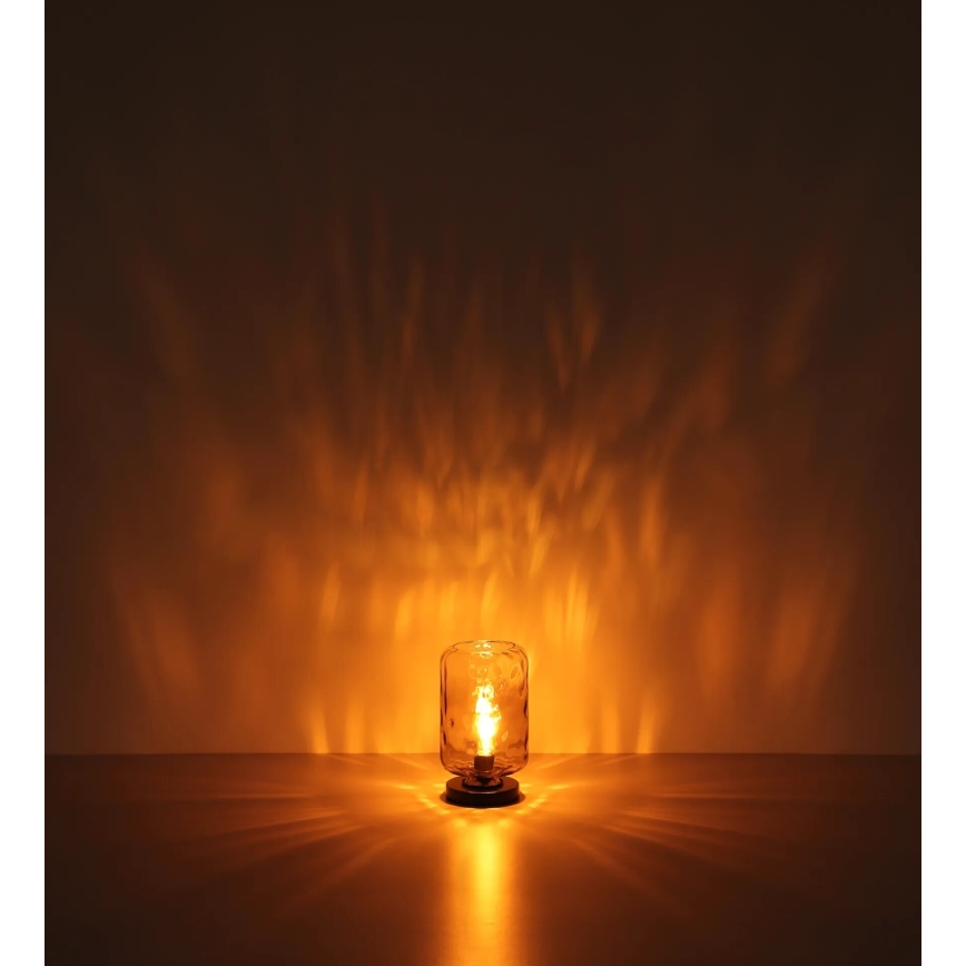 Globo - Lampe de table 1xE27/60W/230V gris