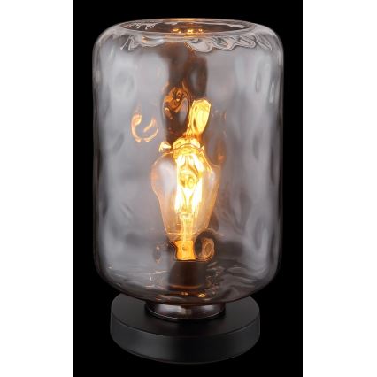 Globo - Lampe de table 1xE27/60W/230V gris