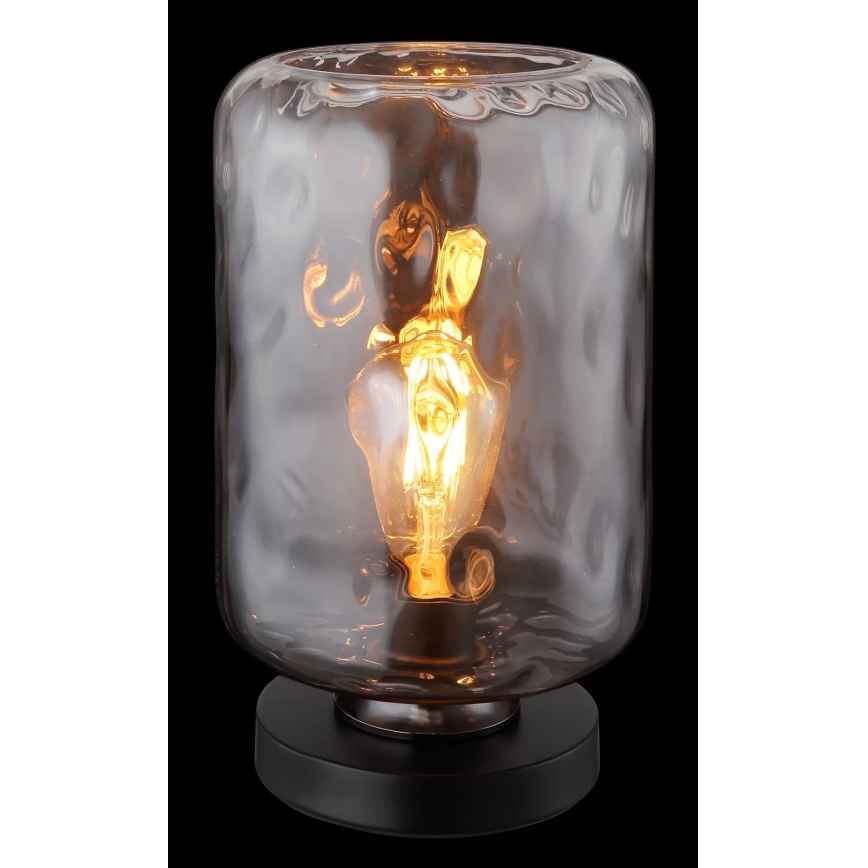 Globo - Lampe de table 1xE27/60W/230V gris