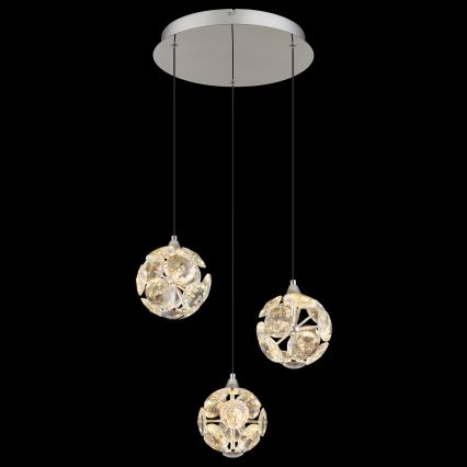 Globo - Suspension sur câble LED/24W/230V