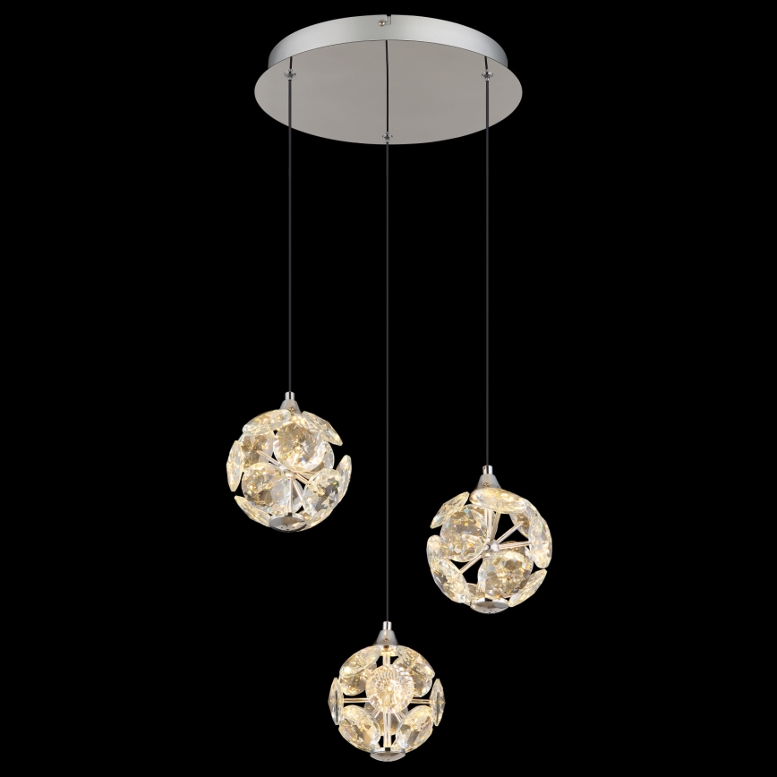 Globo - Suspension sur câble LED/24W/230V