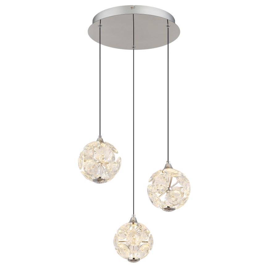 Globo - Suspension sur câble LED/24W/230V