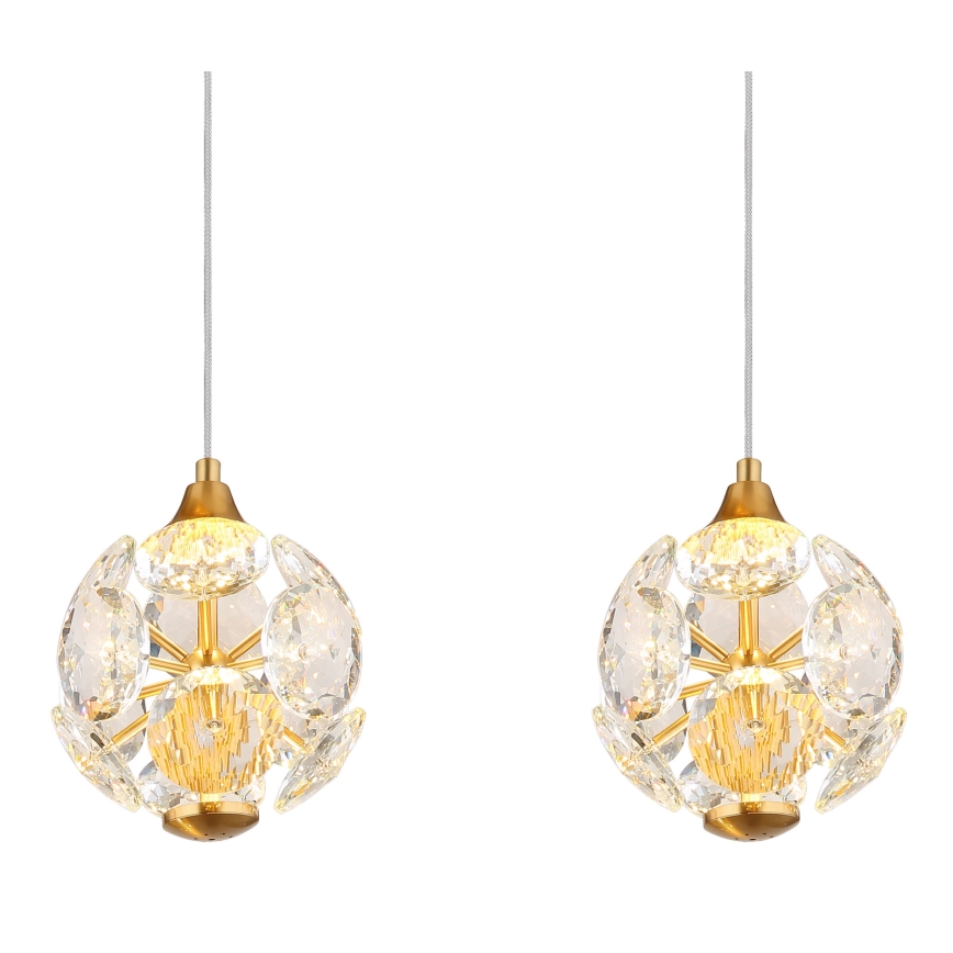 Globo - Suspension LED sur câble LED/32W/230V 3000K dorée