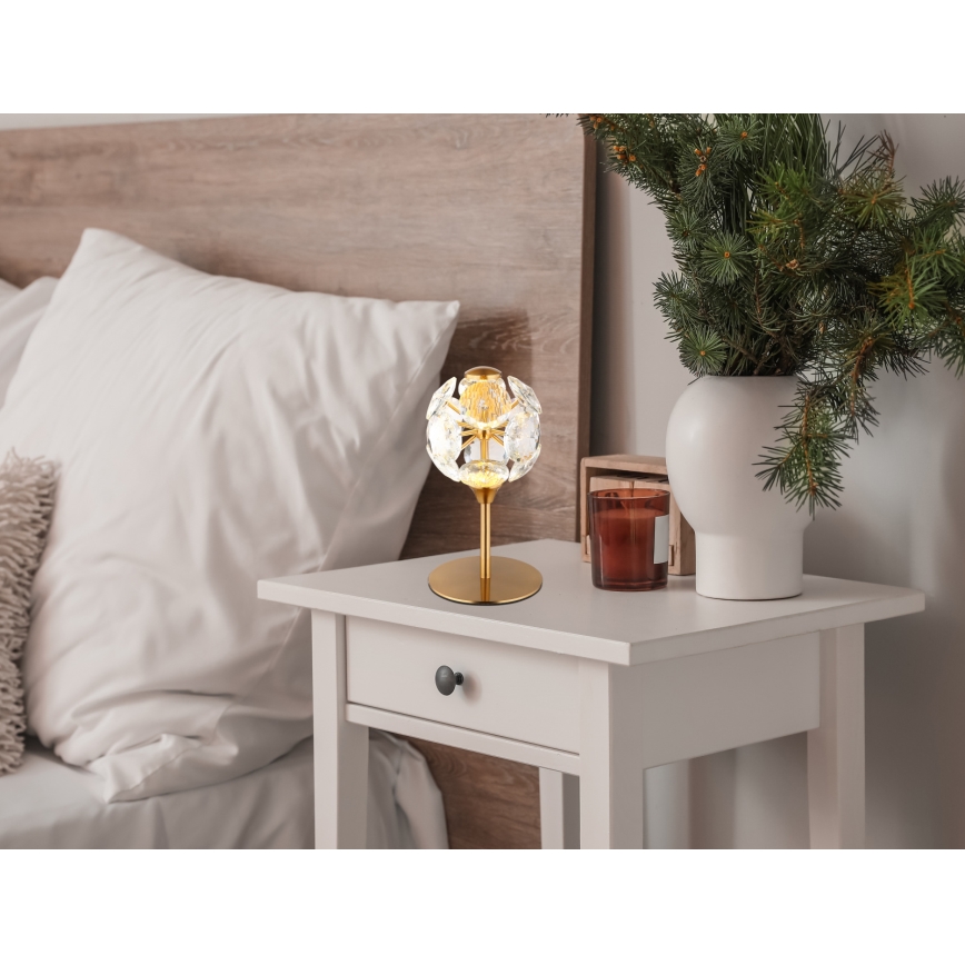 Globo - Lampe de table LED/8W/230V 3000K dorée