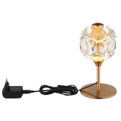 Globo - Lampe de table LED/8W/230V 3000K dorée