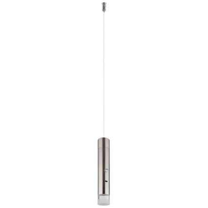 Globo - Lampe LED tactile rechargeable dimmable 2 en 1 LED/2W/230/5V chrome mat
