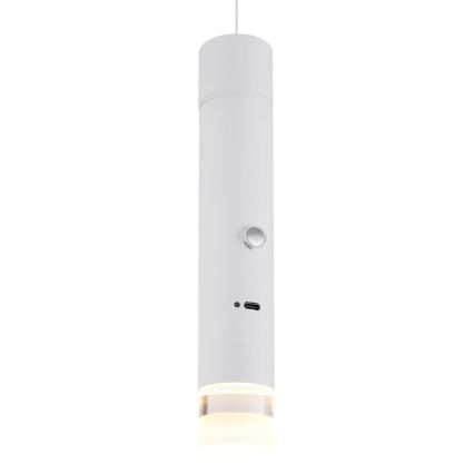 Globo - Lampe tactile dimmable rechargeable 2 en 1 LED/2W/230/5V blanche