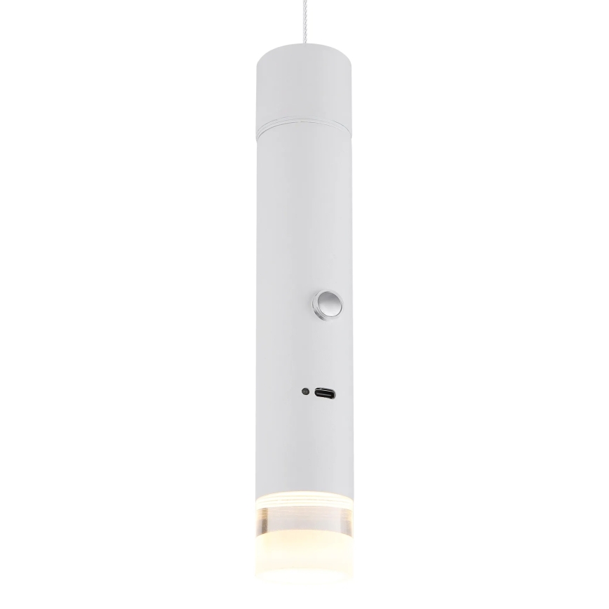 Globo - Lampe tactile dimmable rechargeable 2 en 1 LED/2W/230/5V blanche