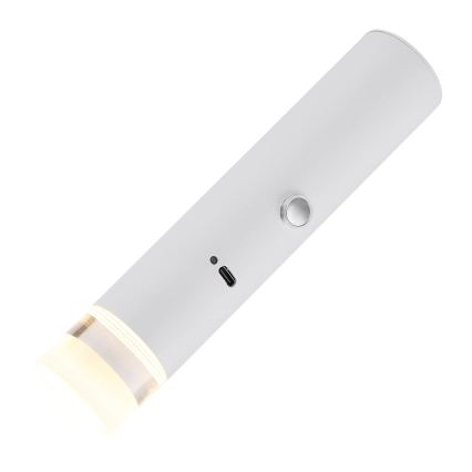 Globo - Lampe tactile dimmable rechargeable 2 en 1 LED/2W/230/5V blanche