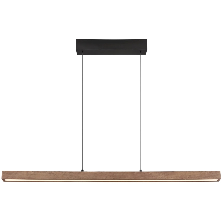 Globo - Lustre LED dimmable à commande tactile sur câble LED/24W/230V + LED/3W 3000K marron