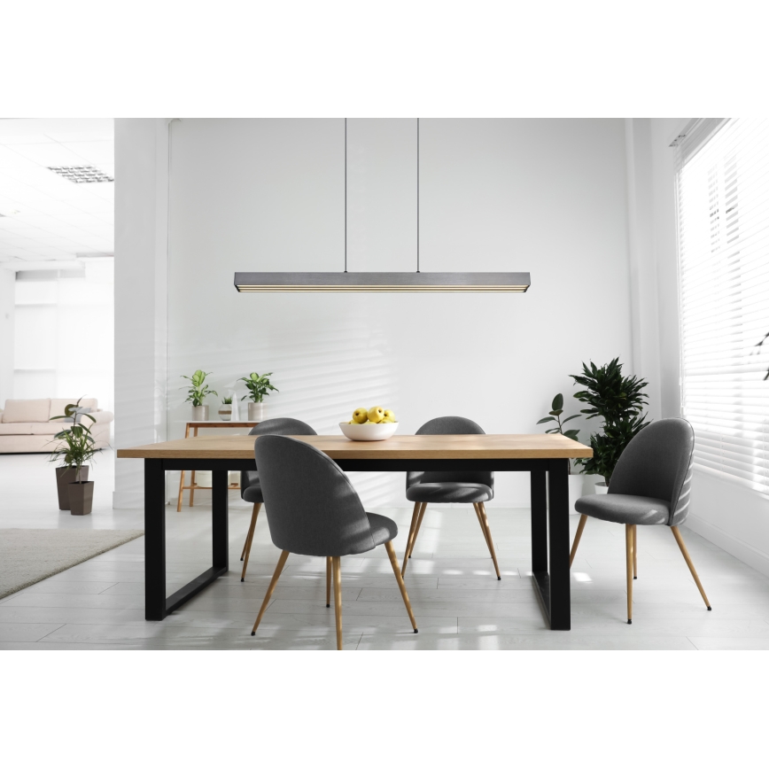 Globo - Suspension LED dimmable à commande tactile sur câble LED/39W/230V 2700/4000/6000K chrome mat