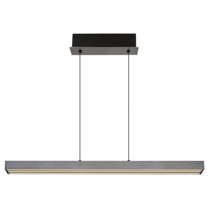 Globo - Suspension LED dimmable à commande tactile sur câble LED/39W/230V 2700/4000/6000K chrome mat