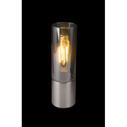 Globo - Lampe de table tactile 1xE27/25W/230V d. 9 cm chrome mat