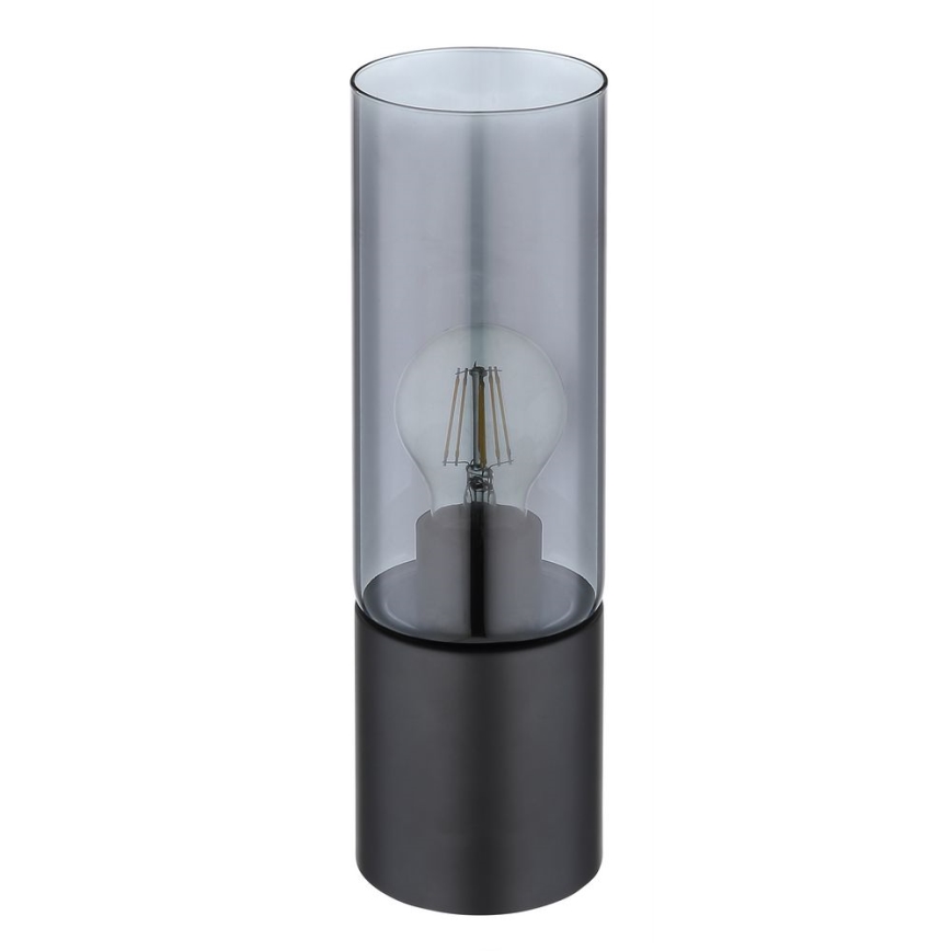 Globo - Lampe de table tactile 1xE27/25W/230V d. 9 cm noir