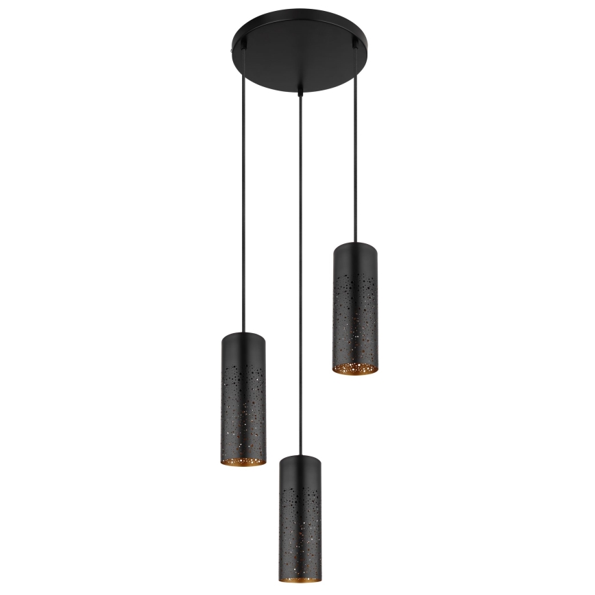 Globo - Suspension filaire 3xE27/40W/230V