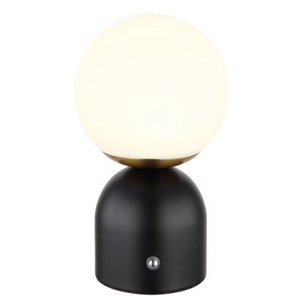 Globo - Lampe de table tactile à intensité variable LED/2,5W/3,7V 2700/4000/65000K 1800 mAh USB noir