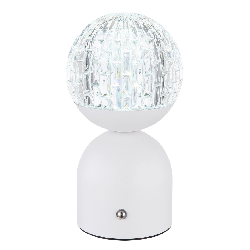 Globo - Lampe de table tactile à intensité variable LED/2,5W/3,7V 2700/4000/65000K 1800 mAh USB blanc