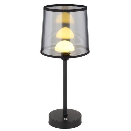 Globo - Lampe de table tactile à intensité variable et rechargeable LED/2,5W/3,7V 2700/4000/6500K 1800 mAh noir
