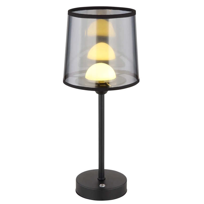 Globo - Lampe de table tactile à intensité variable et rechargeable LED/2,5W/3,7V 2700/4000/6500K 1800 mAh noir