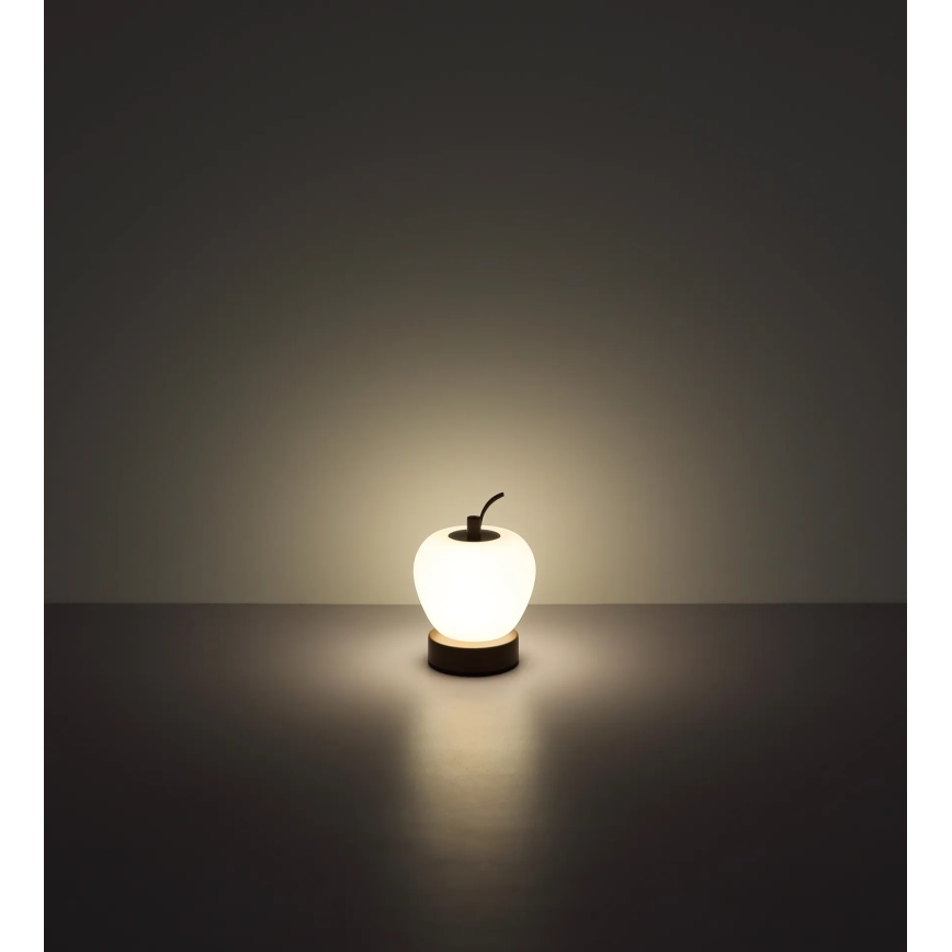 Globo - Lampe de table tactile à intensité variable LED/2W/3,7V 2700K/4000K/6500K 1200 mAh USB marron