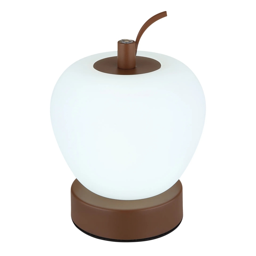 Globo - Lampe de table tactile à intensité variable LED/2W/3,7V 2700K/4000K/6500K 1200 mAh USB marron