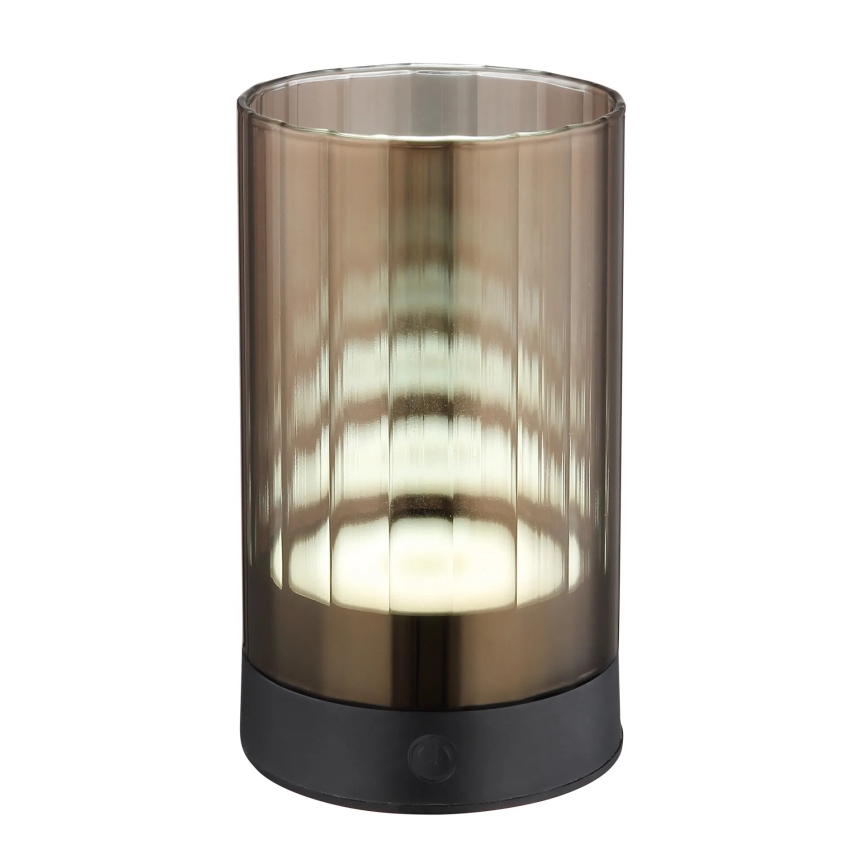 Globo - Lampe de table tactile d'extérieur à intensité variable et rechargeable LED/2W/3,7V 2700/4000/6500K 1200mAh IP44 marron