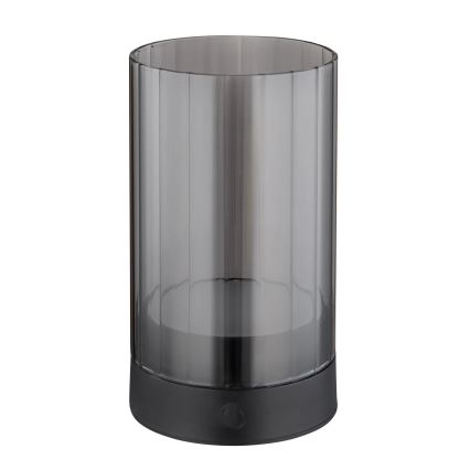 Globo - Lampe de table tactile extérieure à intensité variable et rechargeable LED/2W/3,7V 2700/4000/6500K 1200mAh IP44 gris