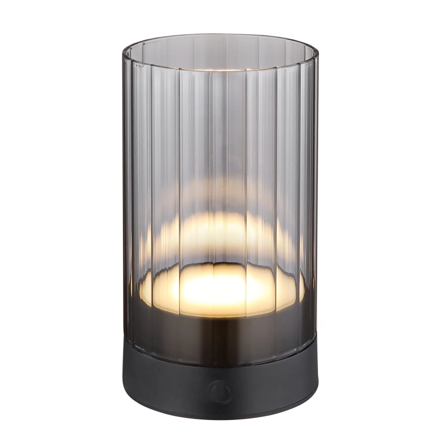 Globo - Lampe de table tactile extérieure à intensité variable et rechargeable LED/2W/3,7V 2700/4000/6500K 1200mAh IP44 gris