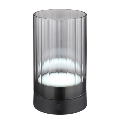 Globo - Lampe de table tactile extérieure à intensité variable et rechargeable LED/2W/3,7V 2700/4000/6500K 1200mAh IP44 gris